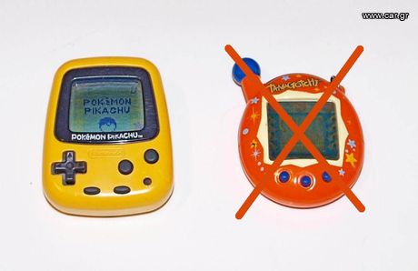 Nintendo Pokemon Pikatsu portable + Tamagotchi Orange Stars