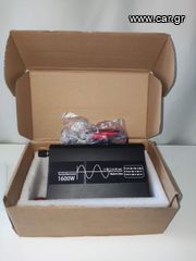 Inverter μετασχηματιστής καθαρού ημιτόνου 220V 50Hz DC 12V 800W / 1600W