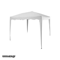 Πτυσσόμενο Κιόσκι κήπου GAZEBO UNIGREEN 11316 3x3m χρώμα Λευκό ( 11316 )