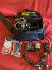 NIKON D5000 DSLR + ΦΑΚΟΣ VR 18-55MM + ΤΣΑΝΤΑ ΜΕΤΑΦΟΡΑΣ