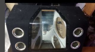 Κούτα subwoofer 2x12"