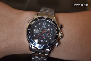 Omega Seamaster Diver 300 Co-Axial Chronograph 3A - αντίγραφο - Μαύρο