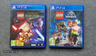 Lego games Star Wars & Jurassic World