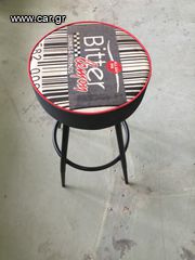 INOXWEB 2023-ΣΚΑΜΠΟ ΣΙΔΕΡΕΝΙΟ ΜΕ ΥΦΑΣΜΑ Φ 36 Υ 75 0007.10.14