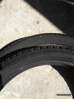 Λαστιχα METZELER & MICHELIN   Zευγαρι  2-75-17 & 2-50-17 DOT21