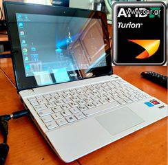 ASUS X102 Laptop 10.1” Διπύρινο AMD 4GB/320GB άψογο σαν καινούργιο