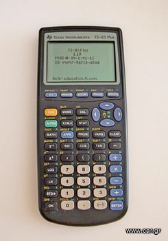 Texas Instruments TI-83 Plus Graphing Scientific Calculator - Επιστημονική Αριθμομηχανή Γραφικών