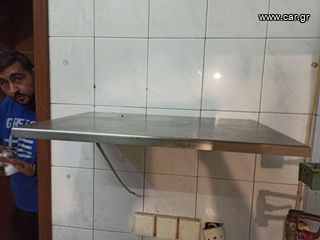 Ραφια ανοξειδωτα υγειονομικου τυπου εστιατοριου