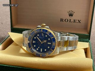 Rolex submariner two tone αντίγραφο