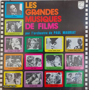 L'Orchestre De Paul Mauriat ‎– Les Grandes Musiques De Films Par L'Orchestre De Paul Mauriat LP