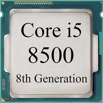 Intel Core i5-8500 3GHz Επεξεργαστής 6 Πυρήνων για Socket 1151 rev 2