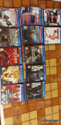 Παιχνίδια playstation 4 και 5 με 15€ το κάθε ενα