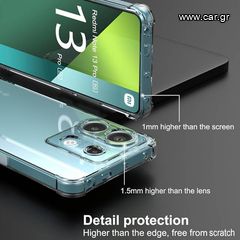 2x Θήκες και 8x Τζαμάκια Xiaomi Poco X6-thumb-2