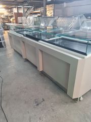 ΨΥΓΙΟ ΣΑΝΤΟΥΙΤΣ ΓΛΥΚΟΝ ΜΕ ΑΠΟΘΗΚΗ ΨΥΧΟΜΕΝΗ 120Χ93Χ110 ΚΑΙ ΜΑΖΙ ΟΥΔΡΤΕΡΗ ΒΙΤΡΙΝΑ88Χ93 110