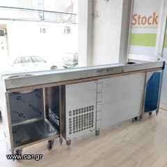 Πόστο καφέ 240*70*87/97 cm, με ψυγείο κατάψυξη ΙΝΟΜΑΚ (2 συρτάρια & 1 πόρτα), αμπάρι, τρύπα ακαθάρτων & 1 γούρνα Φ35 εκ. Ειδικές κατασκευές STOCKINOX -ΖΗΤΗΣΤΕ ΜΑΣ ΠΡΟΣΦΟΡΑ!-thumb-19