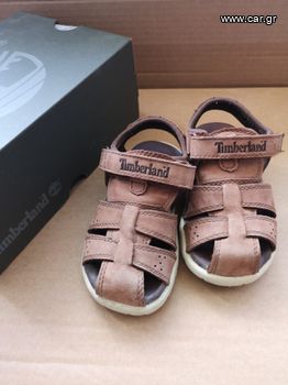 Timberland Παιδικά Σανδάλια Nubble Leather Fisherman Sandal