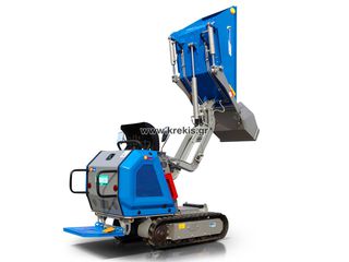 Ντάμπερ - Dumper Graecus 2025 HT800FL Ντάμπερ Diesel, υδροστατικό με φορτωτή-thumb-2