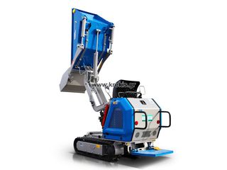 Ντάμπερ - Dumper Graecus 2025 HT800FL Ντάμπερ Diesel, υδροστατικό με φορτωτή-thumb-4