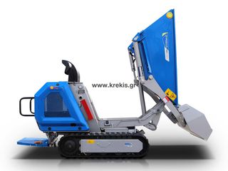 Ντάμπερ - Dumper Graecus 2025 HT800FL Ντάμπερ Diesel, υδροστατικό με φορτωτή-thumb-8