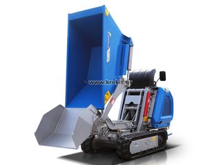 Ντάμπερ - Dumper Graecus 2025 HT800FL-PRO Ντάμπερ Diesel Kubota, υδροστατικό με φορτωτή-thumb-9