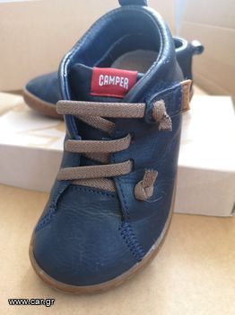 CAMPER Peu Cami FW Blue Παιδικά Δερμάτινα Ανατομικά Sneakers Μπλε