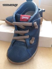 CAMPER Peu Cami FW Blue Παιδικά Δερμάτινα Ανατομικά Sneakers Μπλε