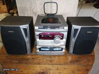 hi fi  aiwa nsx-s212 λειτουργικα κ εμφανισιακα σε αριστη κατασταση πλην κασσετας /μασαει τις κασσετες κ στις 2 μεριες