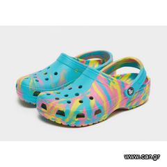 CROCS CLOGS MARBLED ΠΑΙΔΙΚΑ DIGITAL AQUA