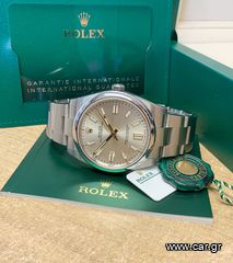Rolex Replica Oyster Perpetual 41mm Silver-thumb-1