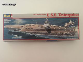 Revell - Nuclear carrier U.S.S. Enterprise (No 5046, 1/720, 1984)