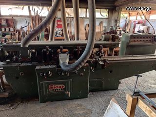 Builder processing machinery-wood cutting '00 Ραμποτέζα συν τριβείο