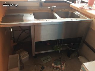 Λάντζα Ανοιχτή με 2 Γούρνες (145x60x88)