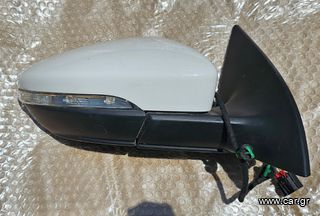 VW PASSAT CC 2008-2015 ΚΑΘΡΕΠΤΗΣ ΔΕΞΙΟΣ ΗΛΕΚΤΡΙΚΟΣ-ΘΕΡΜΑΙΝΟΜΕΝΟΣ(6 ΚΑΛΩΔΙΑ)ΓΝΗΣΙΟΣ ΜΕΤΑΧΕΙΡΙΣΜΕΝΟΣ