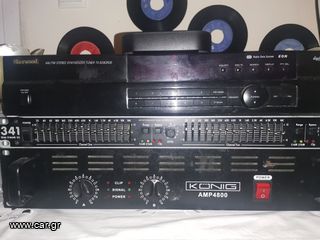 Ραδιόφωνο ενισχυτής equalizer