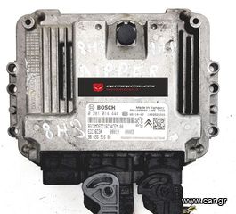 ΕΓΚΕΦΑΛΟΣ CITROEN - PEUGEOT NEMO - BIPPER 1.4 HDI BOSCH EDC16C34 DIESEL 0281014444 9661586080 9665691680 ΞΕΚΛΕΙΔΩΤΟΣ ΑΡΙΣΤΟΣ - ΕΓΓΥΗΣΗ!!