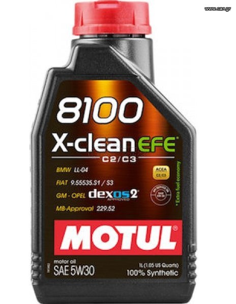 MOTUL 8100 XCLEAN FE 5W30 1LT
