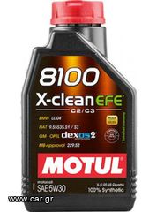 MOTUL 8100 XCLEAN FE 5W30 1LT