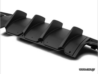 ΠΙΣΩ ΣΠΟΙΛΕΡ Rear Bumper Lower Diffuser - Matte Black (CHALLENGER 15-21)-thumb-3