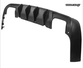 ΠΙΣΩ ΣΠΟΙΛΕΡ Rear Bumper Lower Diffuser - Matte Black (CHALLENGER 15-21)-thumb-5