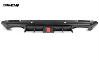 ΠΙΣΩ ΣΠΟΙΛΕΡ Rear Bumper Lower Diffuser With LED Light (CHALLENGER 15-23-thumb-3
