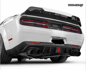 ΠΙΣΩ ΣΠΟΙΛΕΡ Rear Bumper Lower Diffuser With LED Light (CHALLENGER 15-23-thumb-9