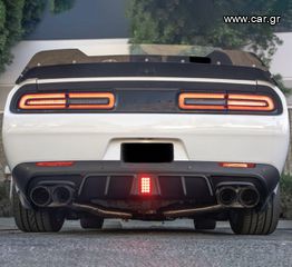 ΠΙΣΩ ΣΠΟΙΛΕΡ Rear Bumper Lower Diffuser With LED Light (CHALLENGER 15-23-thumb-11