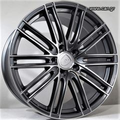 ΖΑΝΤΕΣ 22'' PORSCHE STYLE 10X22 11X22 5X130 ET50 55 ΑΝΘΡΑΚΙ ΚΩΔΙΚΟΣ : 1350