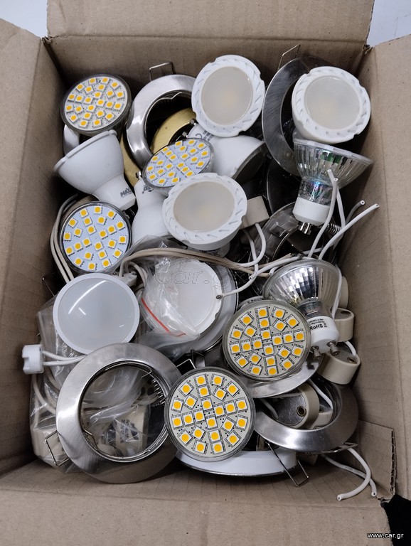 Λάμπες LED GU10 Ντουί και σπότ