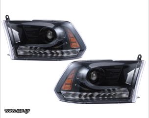 ΦΑΝΑΡΙΑ ΕΜΠΡΟΣ OE Style Full LED Projector Headlights - Set (RAM 09-18)