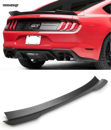 ΑΕΡΟΤΟΜΗ Ford MUSTANG Blade Rear Spoiler NASCAR - Matte Black (MUSTANG 15-21 all)