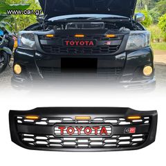 Toyota Hilux (Vigo Champ) 2012-2015 Μάσκα GR Sport Style Με LED