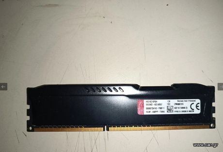 RAM KINGSTON 4GB DDR3 1600MH ZHX316C10FB 4 HYPERX FURY BLACK