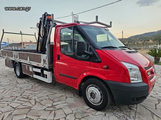 Ανατροπή + Γερανός Ford 2014 TRANSIT ΚΑΡΟΤΣΑ ΤΙΜΗ ΦΙΧ ΔΕΝ ΕΧΕΙ ΦΠΑ ΓΕΡΑΝΟΣ