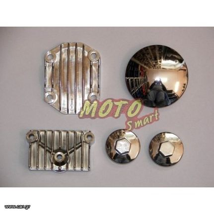 ΚΑΠΑΚΙΑ ΚΕΦΑΛΗΣ HONDA C50C  GLX  ASTREA ΣΕΤ ΧΡΩΜΙΟ